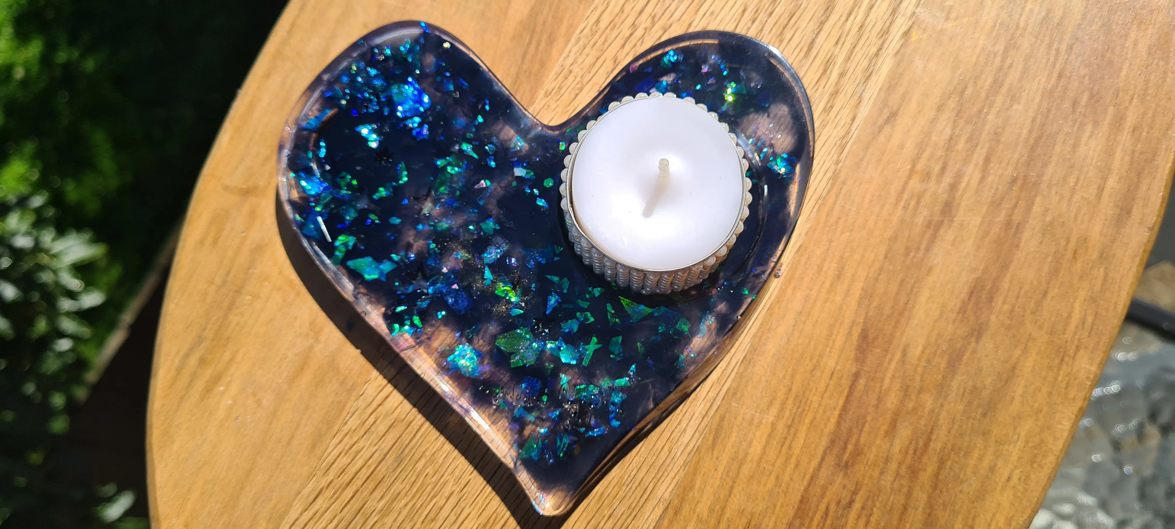 HANDMADE T LIGHT HOLDERS-made by me-loads of colours