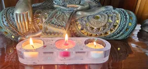 HANDMADE TEA LIGHT CANDLE HOLDER