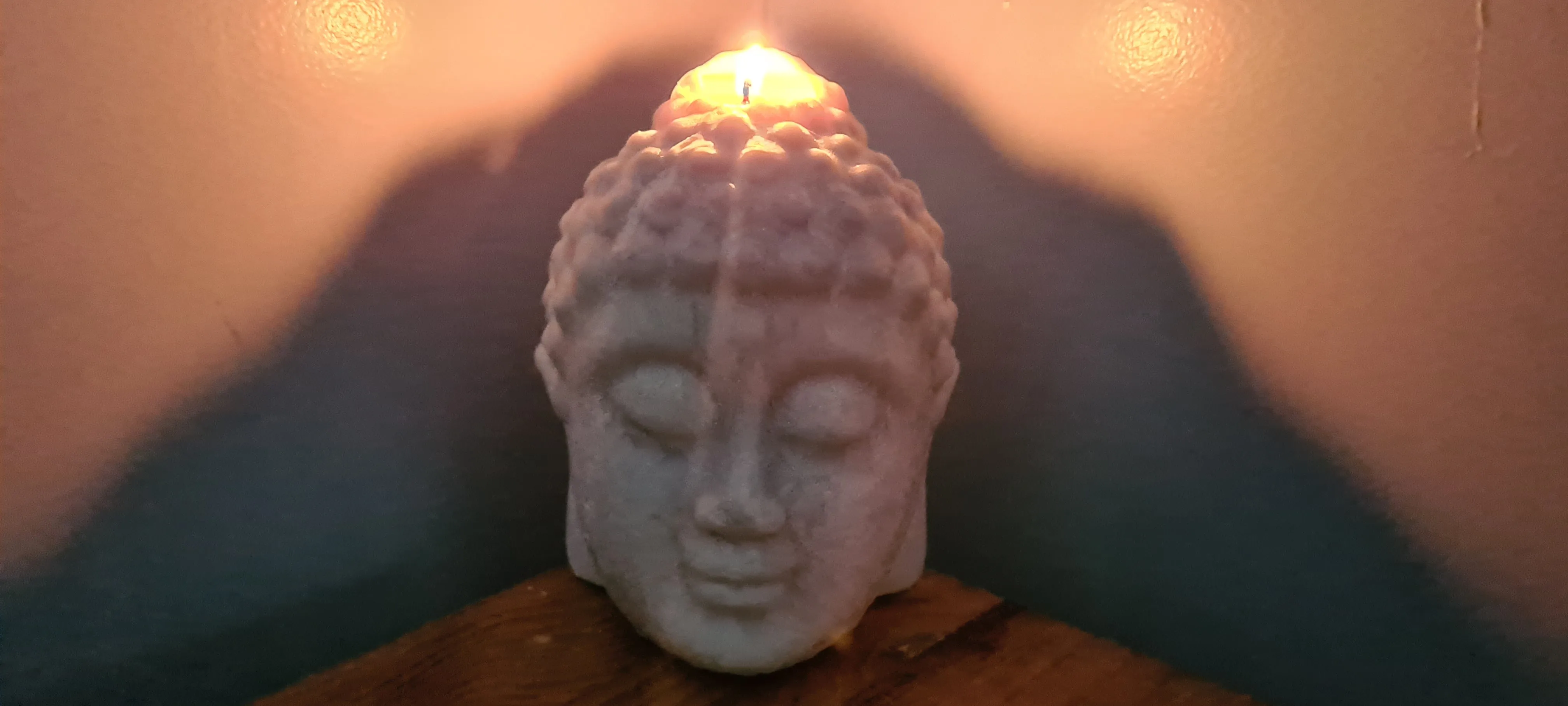 LARGE BUDDHA CANDLES