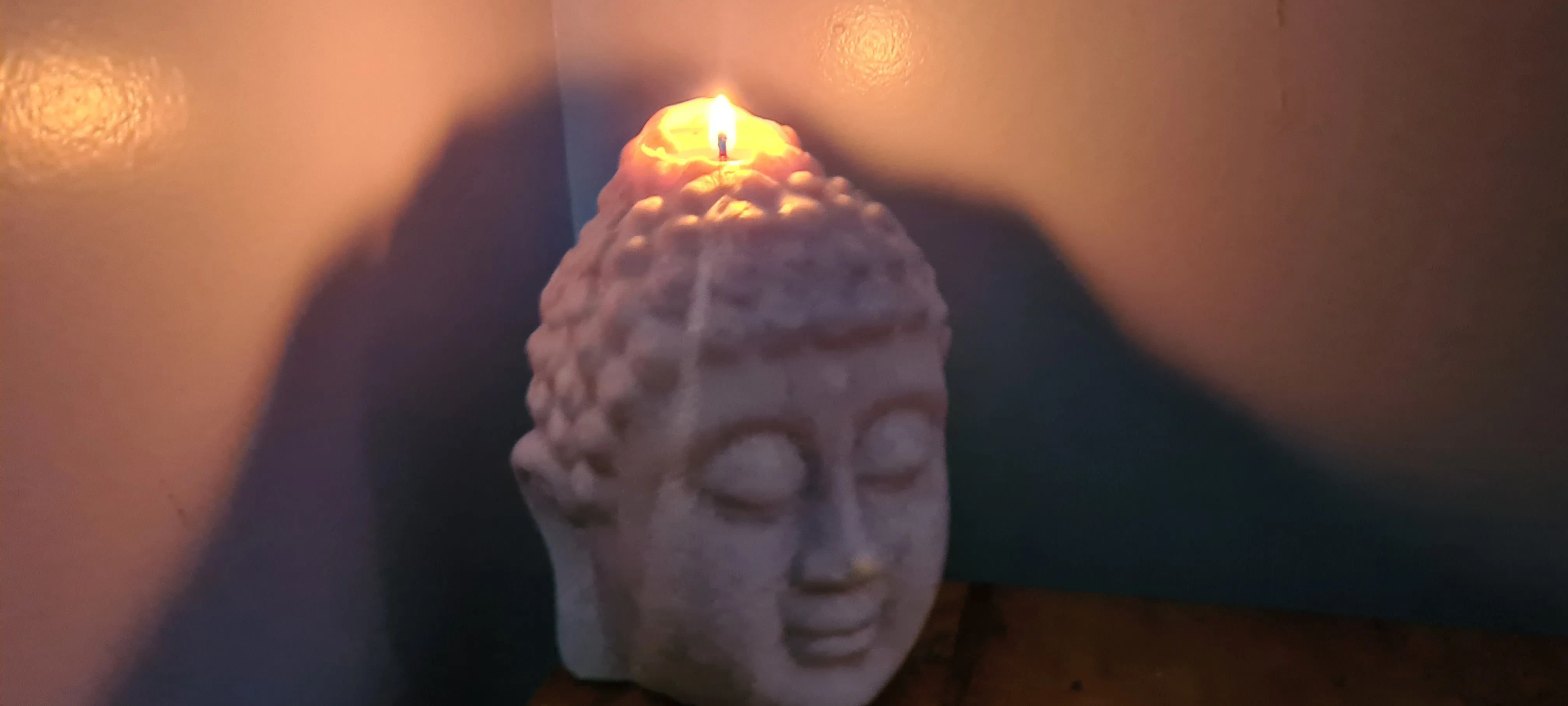 LARGE BUDDHA CANDLES