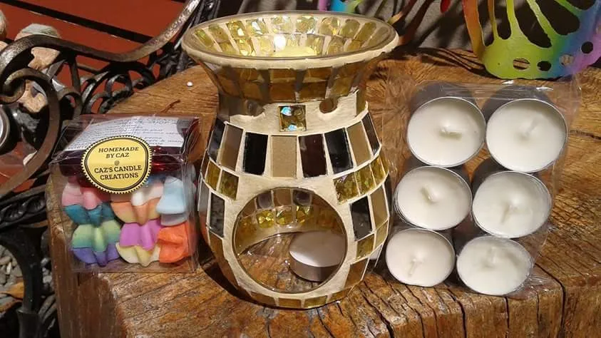 TURKISH MOSIAC WAX OR OIL/WATER WARMERs
