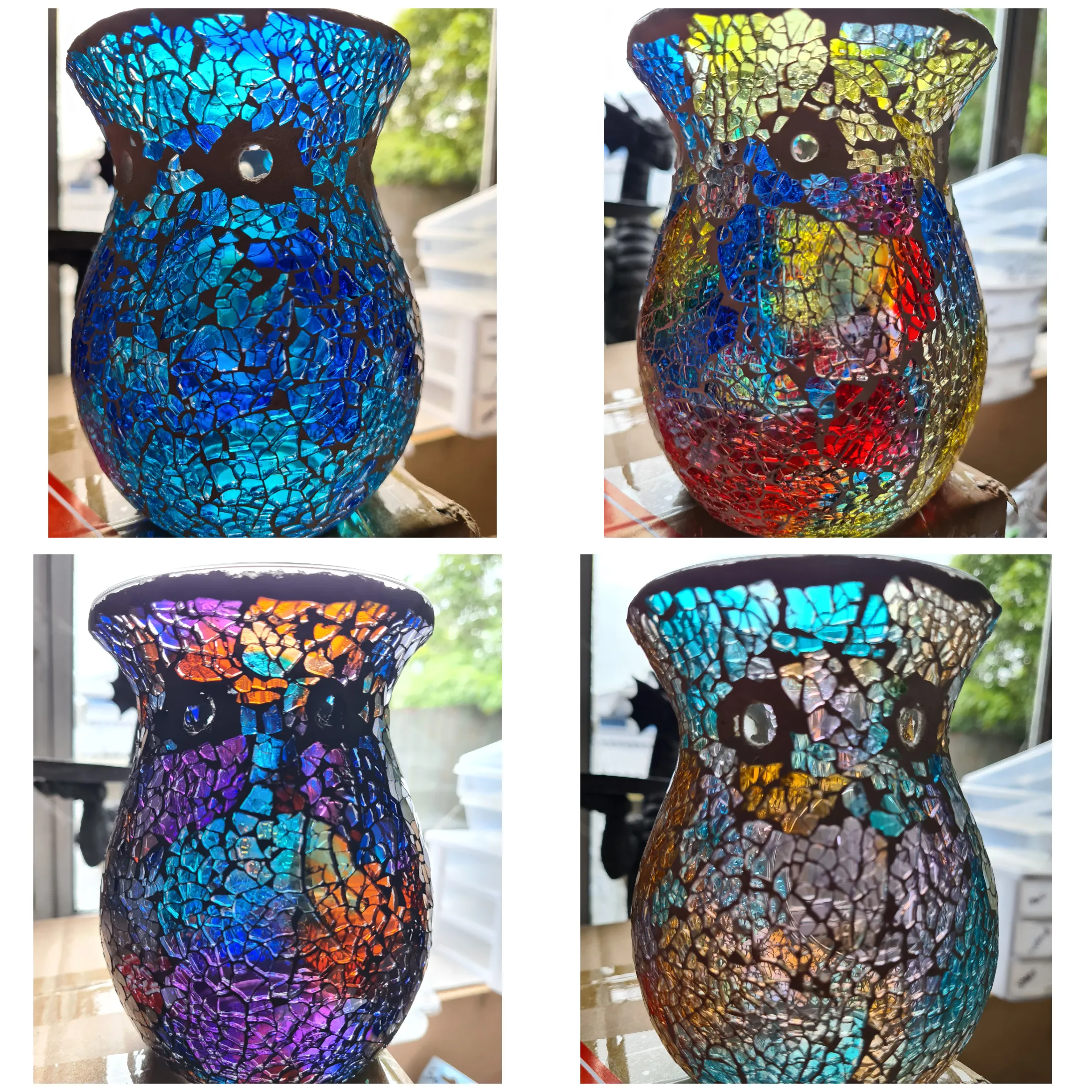 TURKISH MOSIAC WAX OR OIL/WATER WARMERs