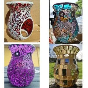 TURKISH MOSIAC WAX OR OIL/WATER WARMERs