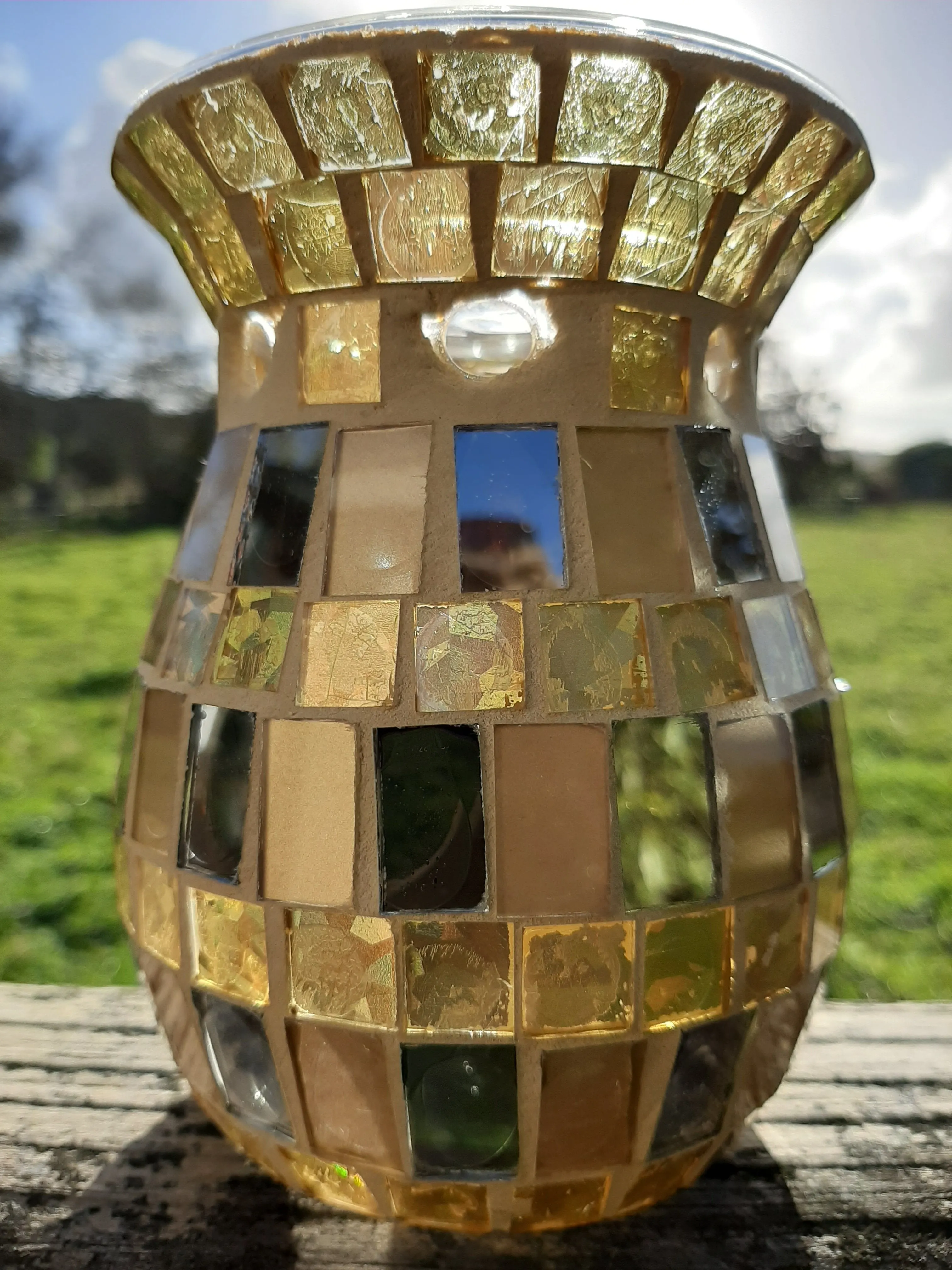 TURKISH MOSIAC WAX OR OIL/WATER WARMERs