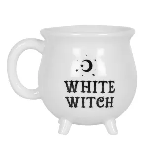 WHITE WITCH CAULDRON MUG