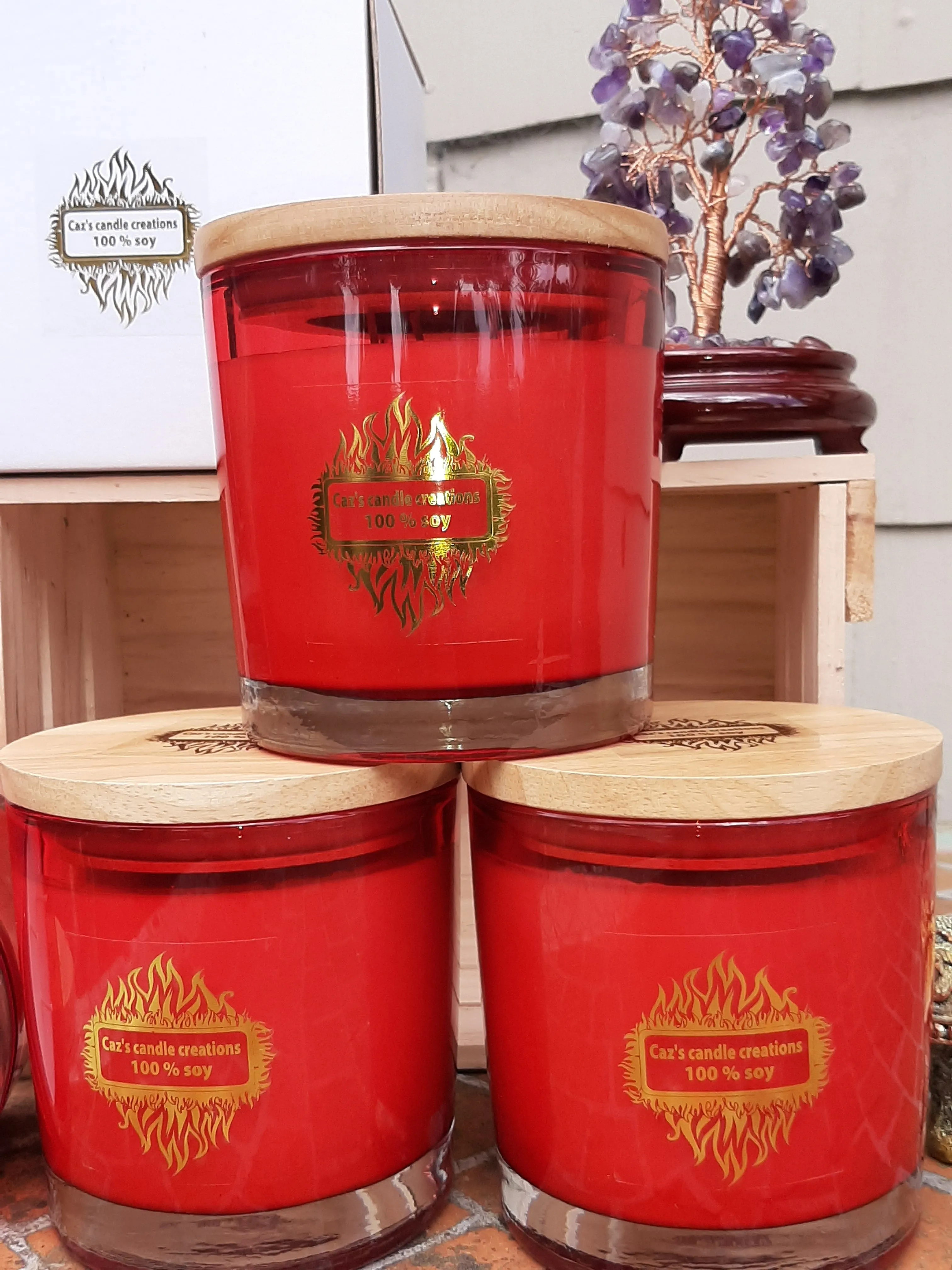 XL FRENCH PEAR SOY/COCONUT CANDLES LARGE